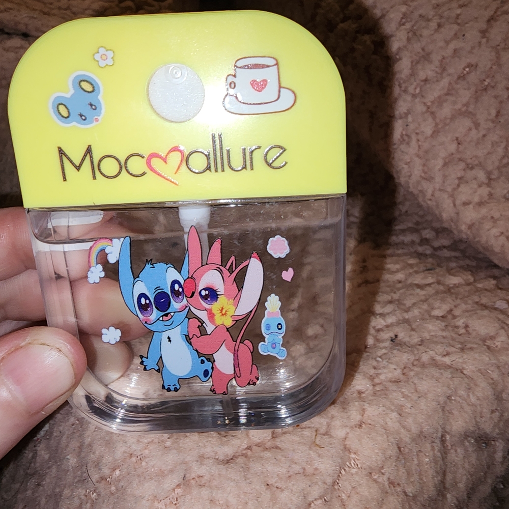 Stitch Cartoon Spray Bottle - Yellow and Clear